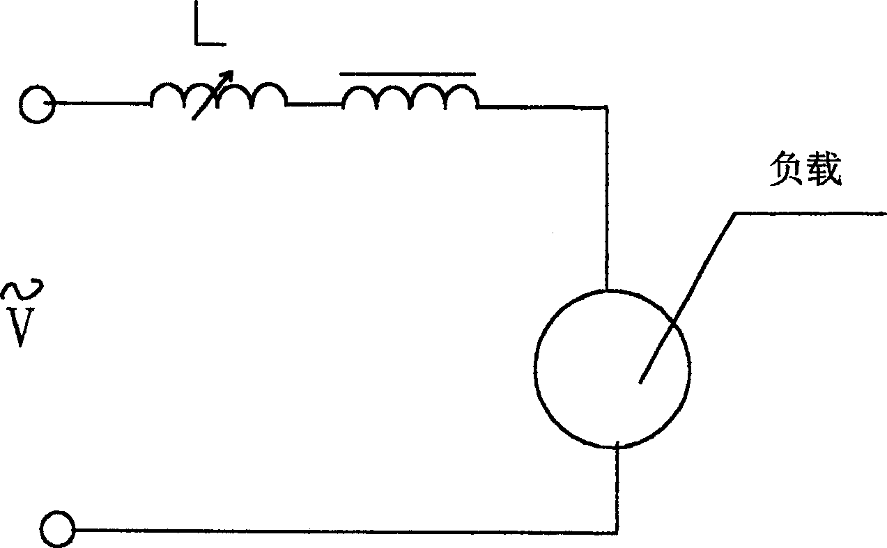 Controllable inductance of AC field magnetic amplifier and its application