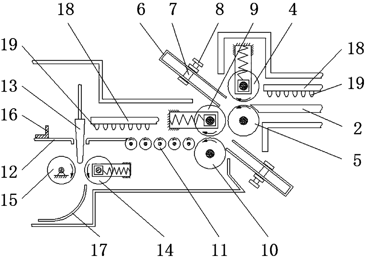 Mixed folding machine