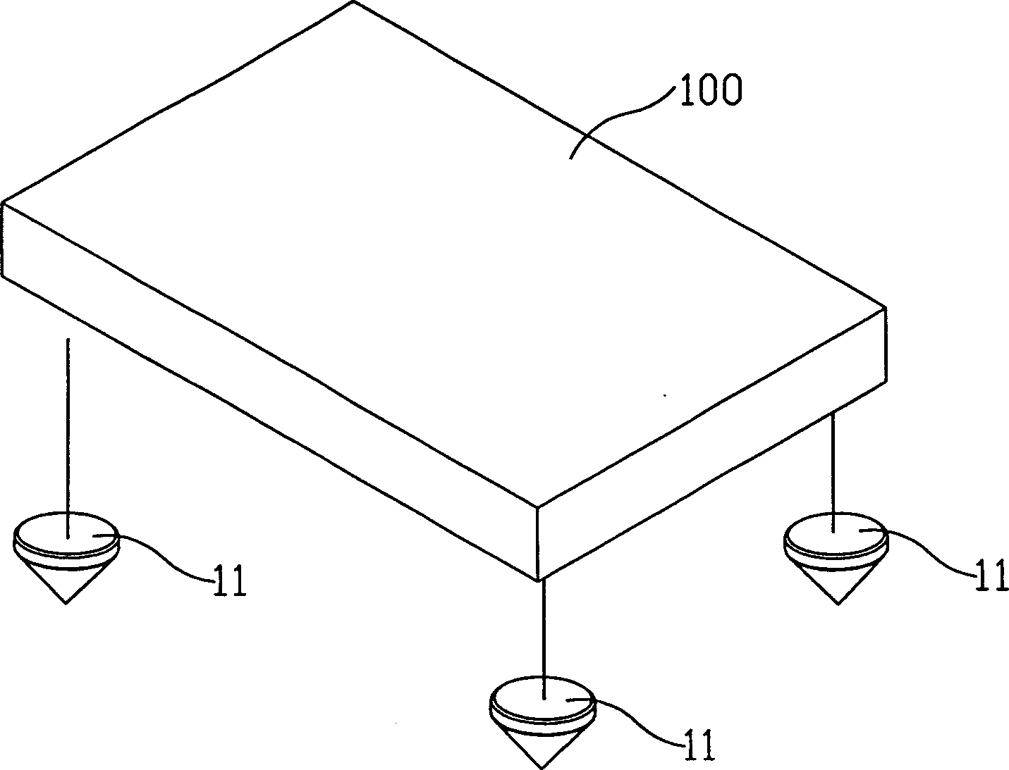 Shelf for placing