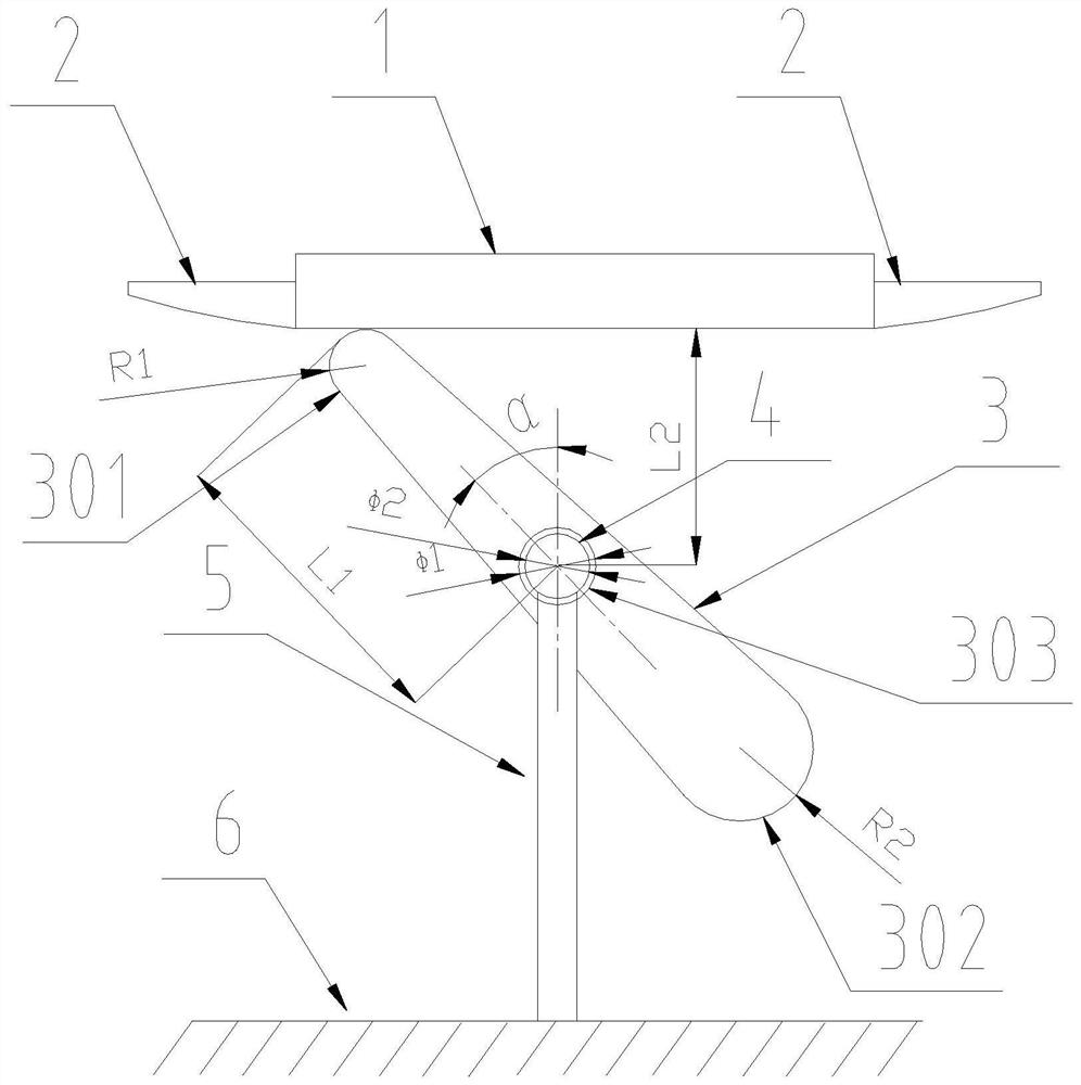 Pendulum type sealing device used for rotary air preheater of thermal power boiler