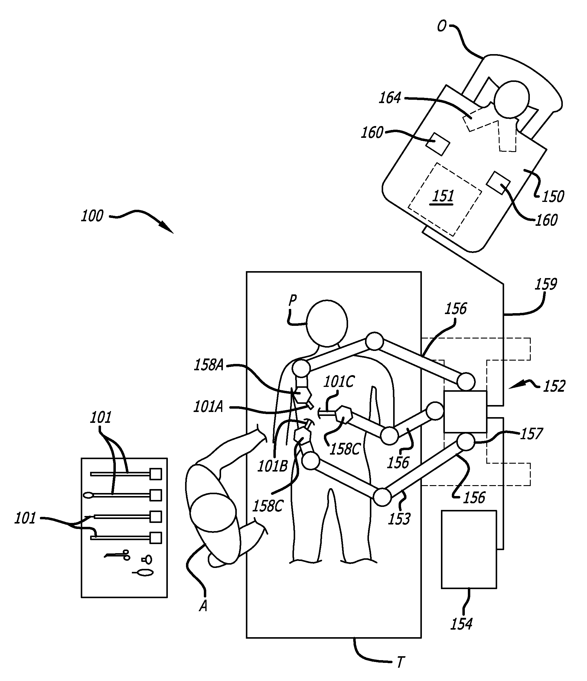 Methods of locating and tracking robotic instruments in robotic surgical systems