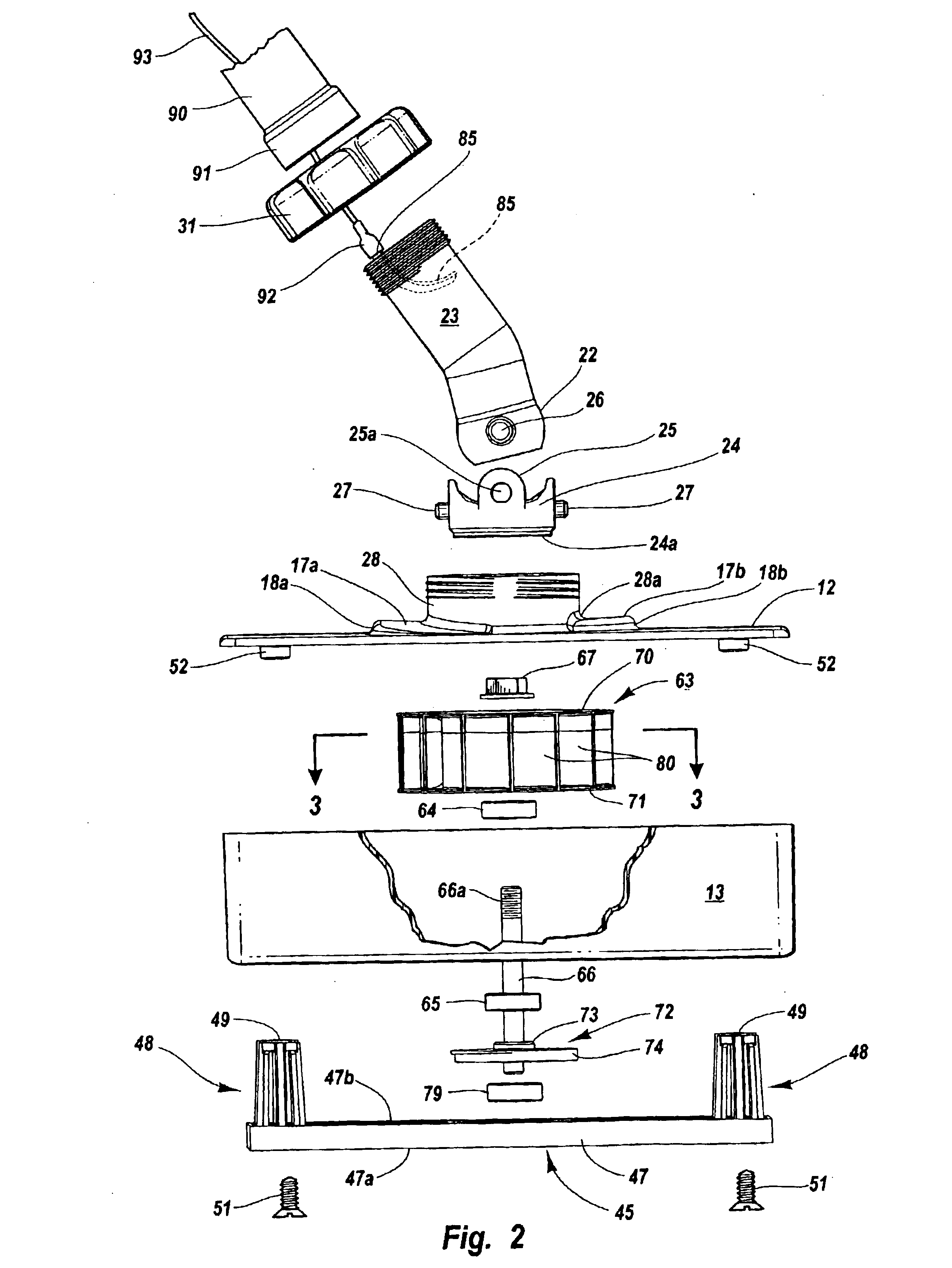 Vacuum driven sander