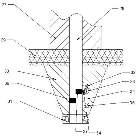 Surface repairing device for bottom of ship