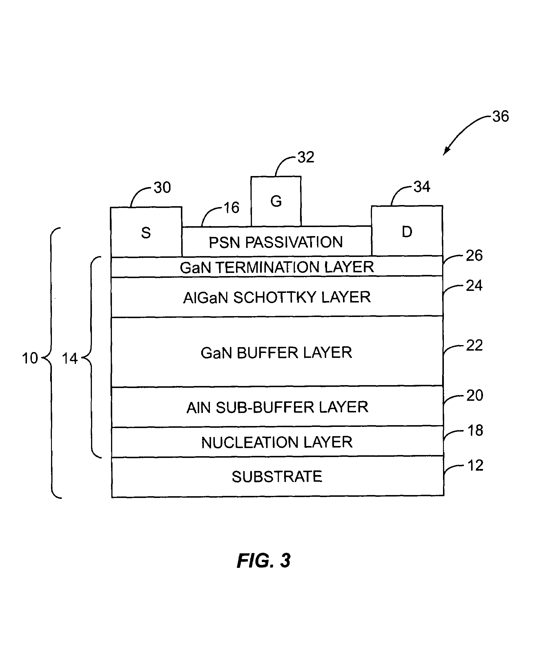 Surface passivation of GaN devices in epitaxial growth chamber