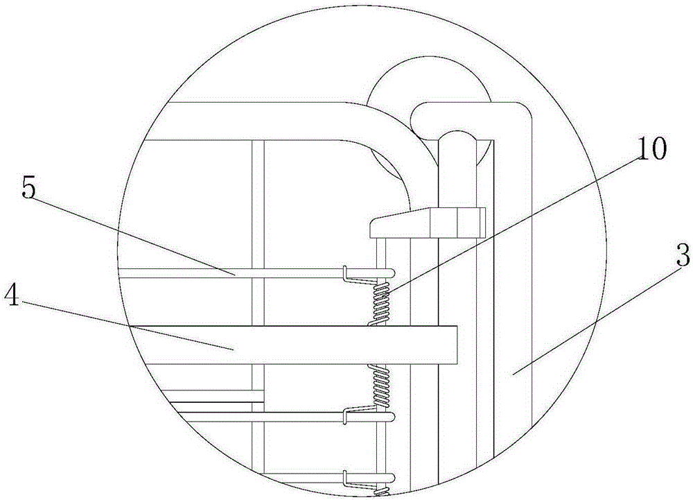 Wrapping cloth storage and transportation trolley and maintenance method thereof