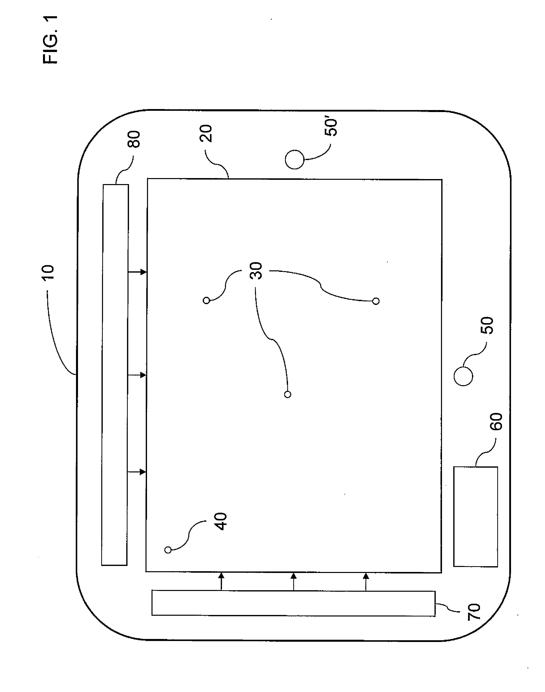 IR emissive display facilitating remote eye tracking