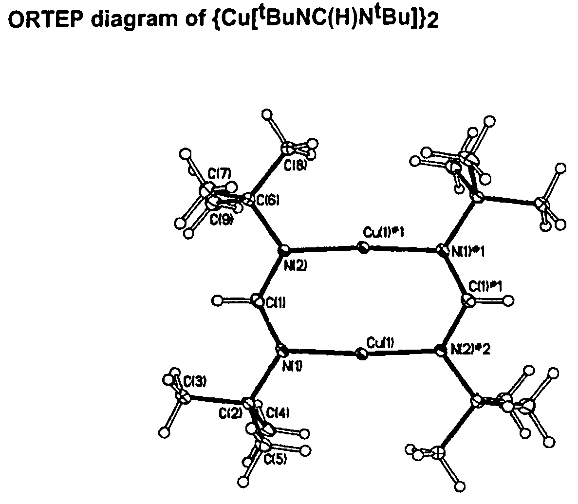 Class of volatile compounds for the deposition of thin films of metals and metal compounds