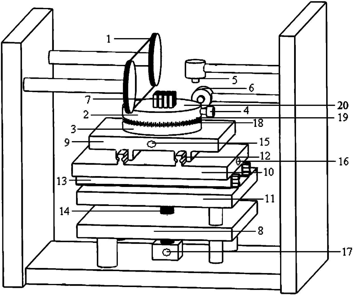 Tissue chip making system based on image recognition and positioning and chip making method thereof