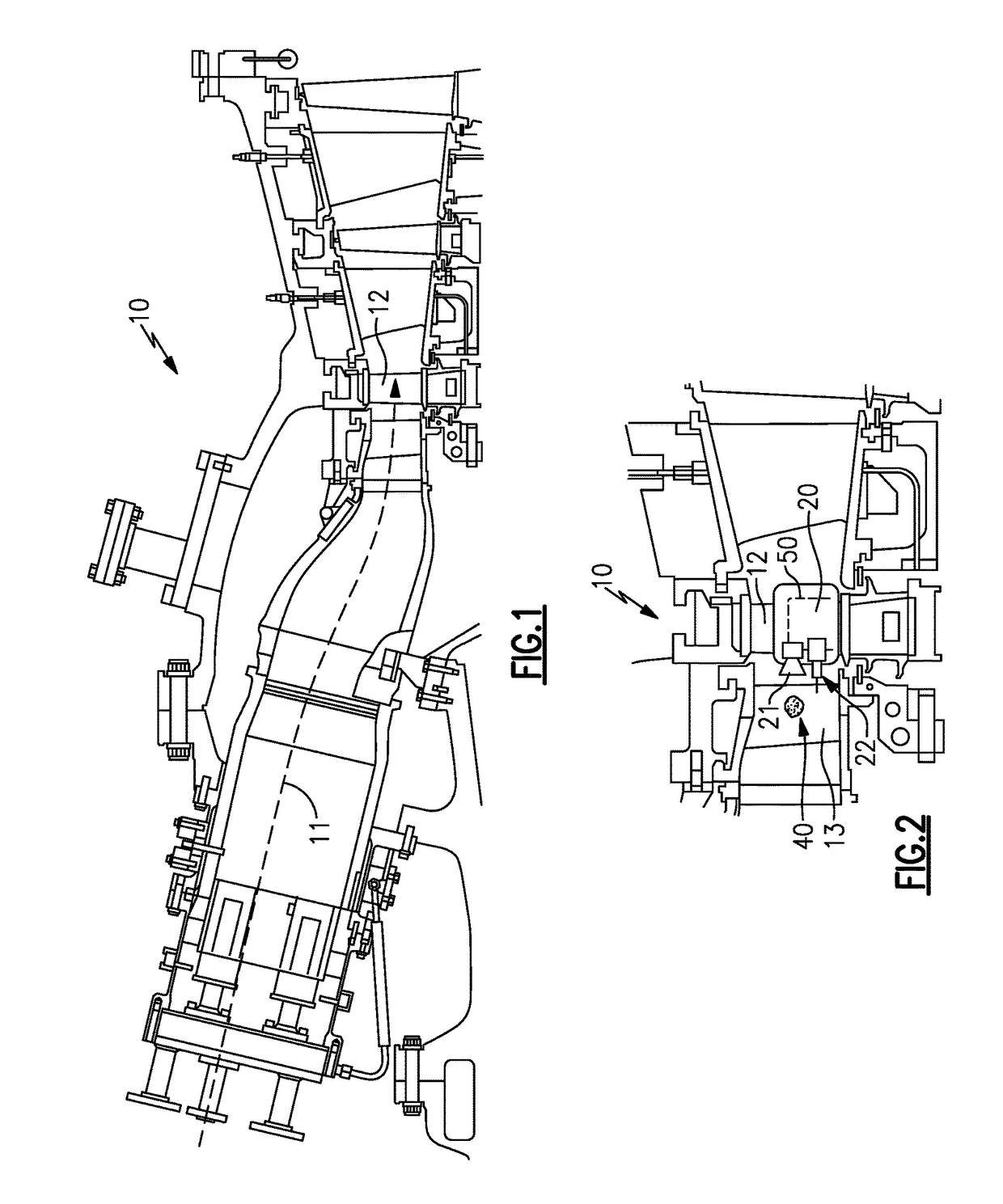 Turbine assembly maintenance methods