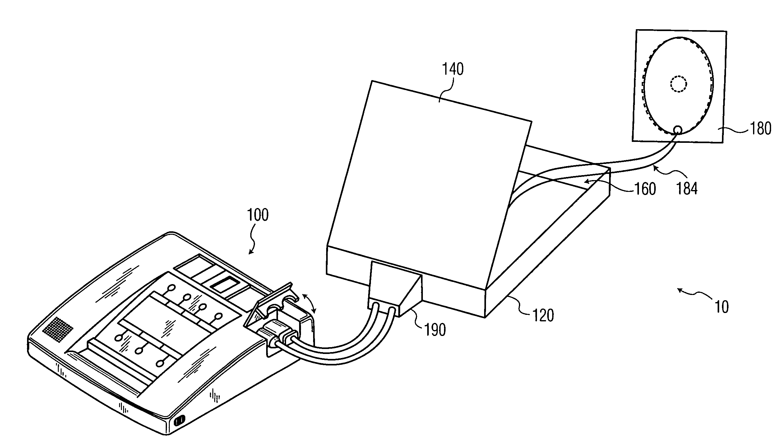 Method of detecting when electrode pads have been handled or removed from their package