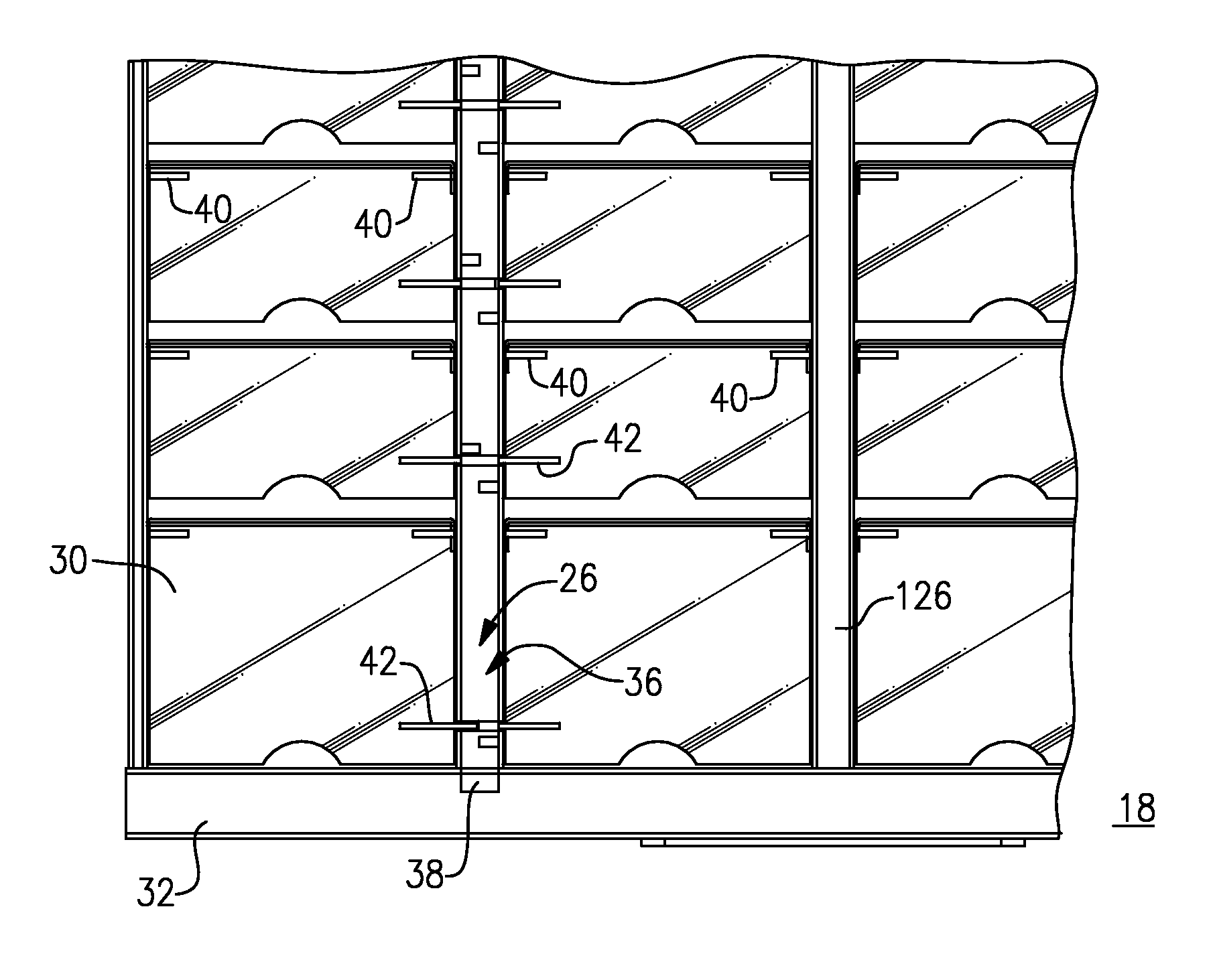 Slide bar locking drawer for medications cabinet