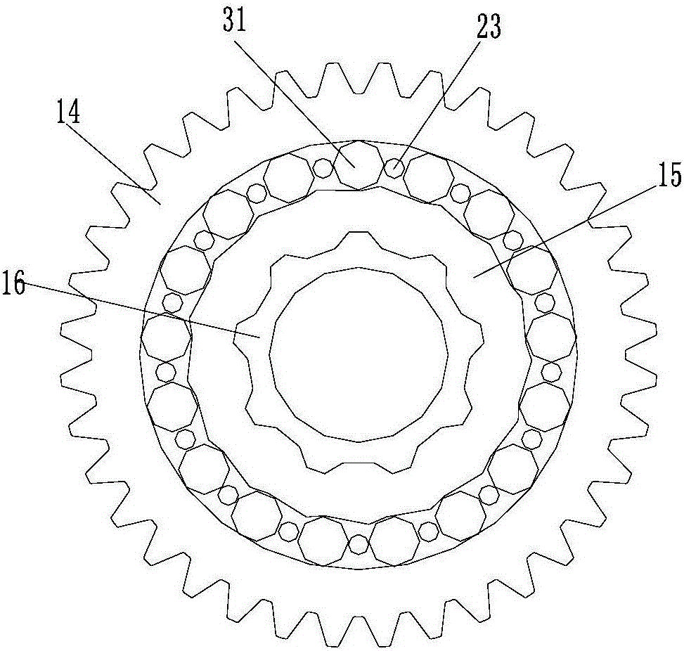 Self-adaptive automatic speed change drive assembly adopting spiral wavy friction transmission for electric motorcycle