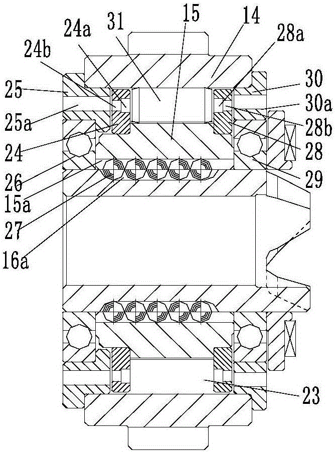 Self-adaptive automatic speed change drive assembly adopting spiral wavy friction transmission for electric motorcycle