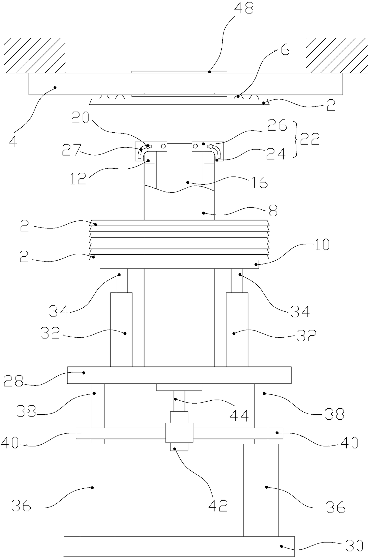 Intelligent material dividing mechanism