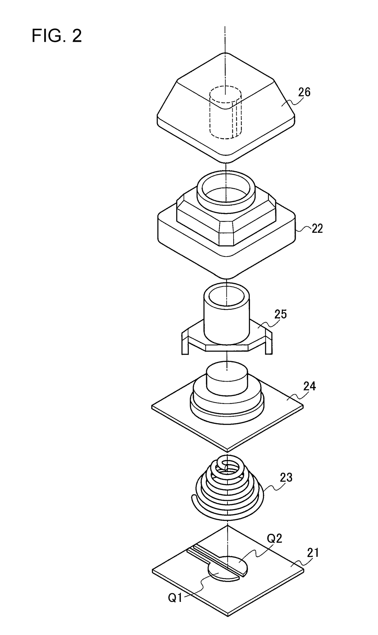 Capacitive keyboard