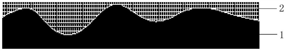 Silicon carbide composite substrate for preparing nitride single crystal film