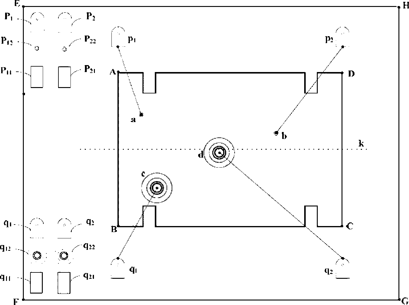 Part dismantling drawing system and method