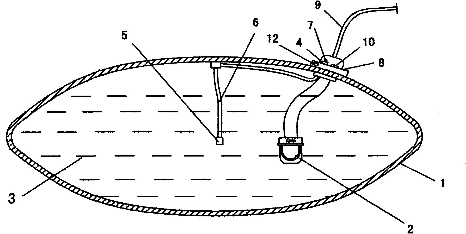 Singlechip intelligent-control electrothermal bag