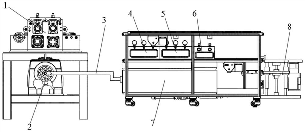 A corner beautification production device for interior design