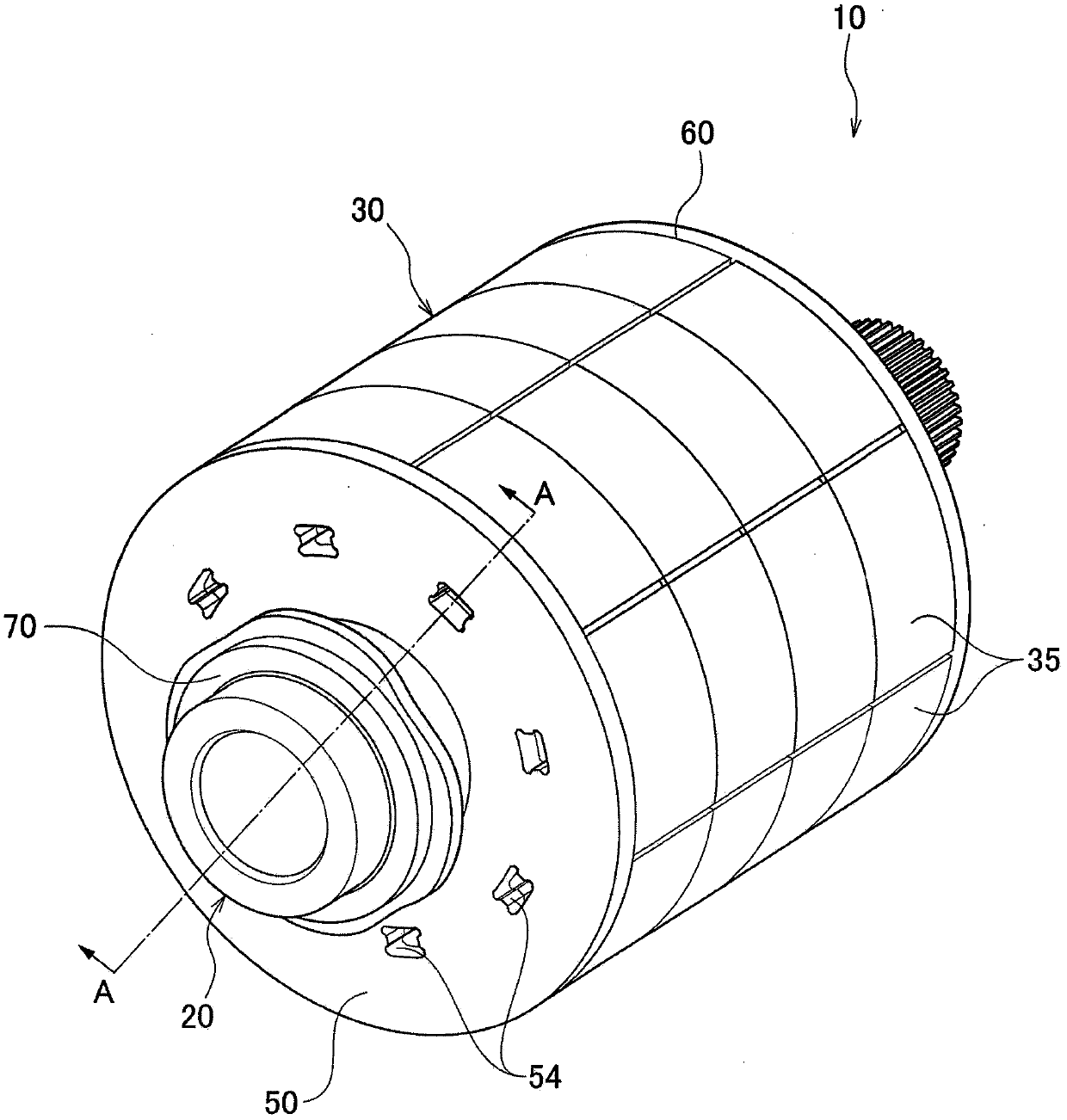 Rotor of rotating electrical machine