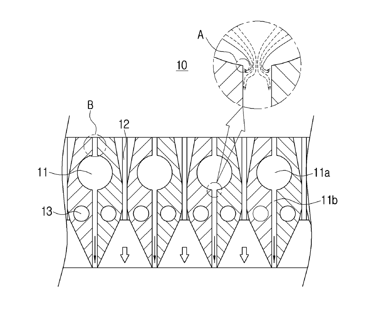 Gas distributor, and method of forming the same