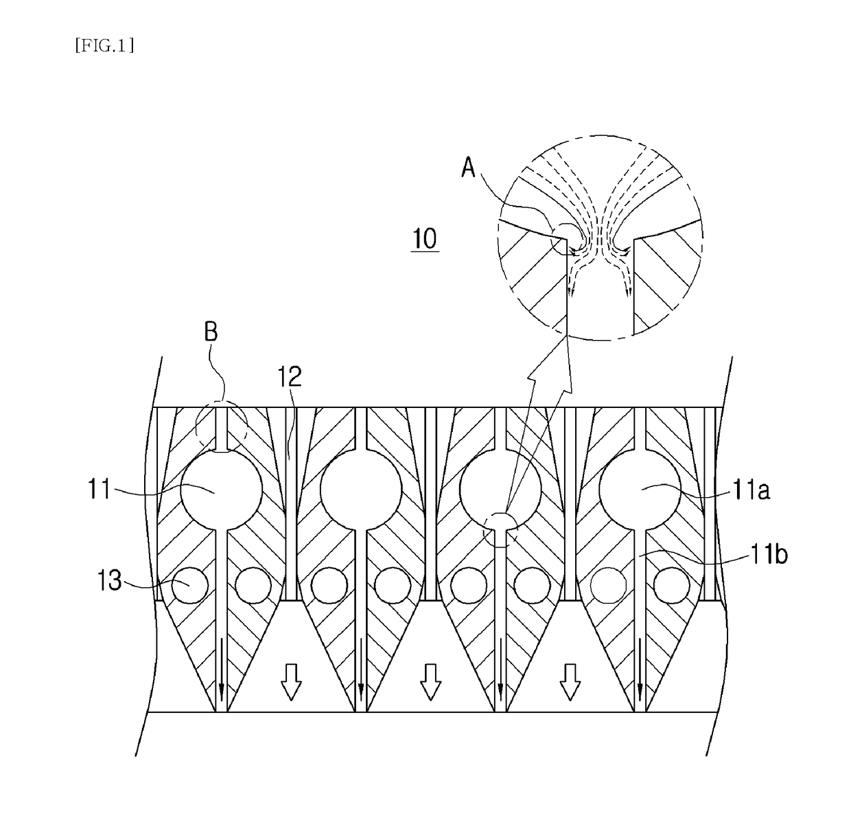 Gas distributor, and method of forming the same