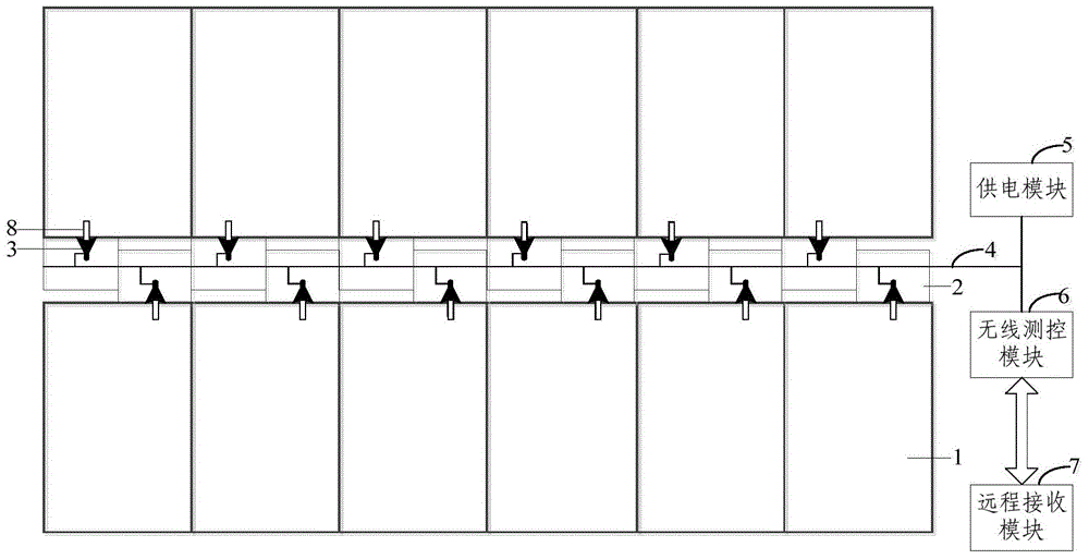 Farmland non-point source pollution surface runoff monitoring device and method