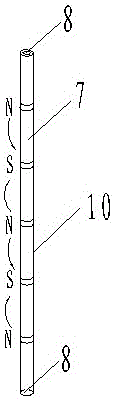 Manual stirring type magnetizer