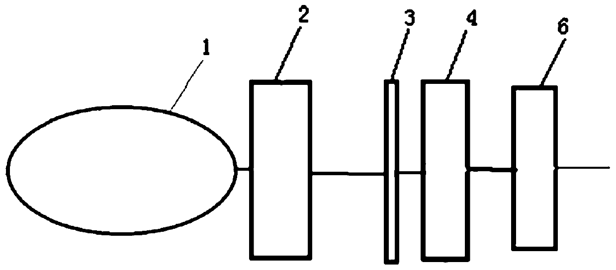 Crankshaft and flywheel set