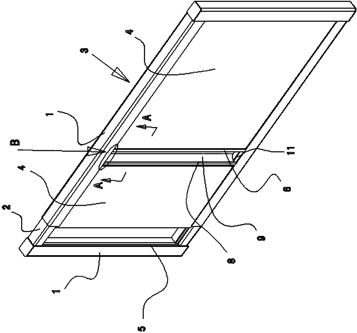 Outer wall heat-insulating decoration plate structure