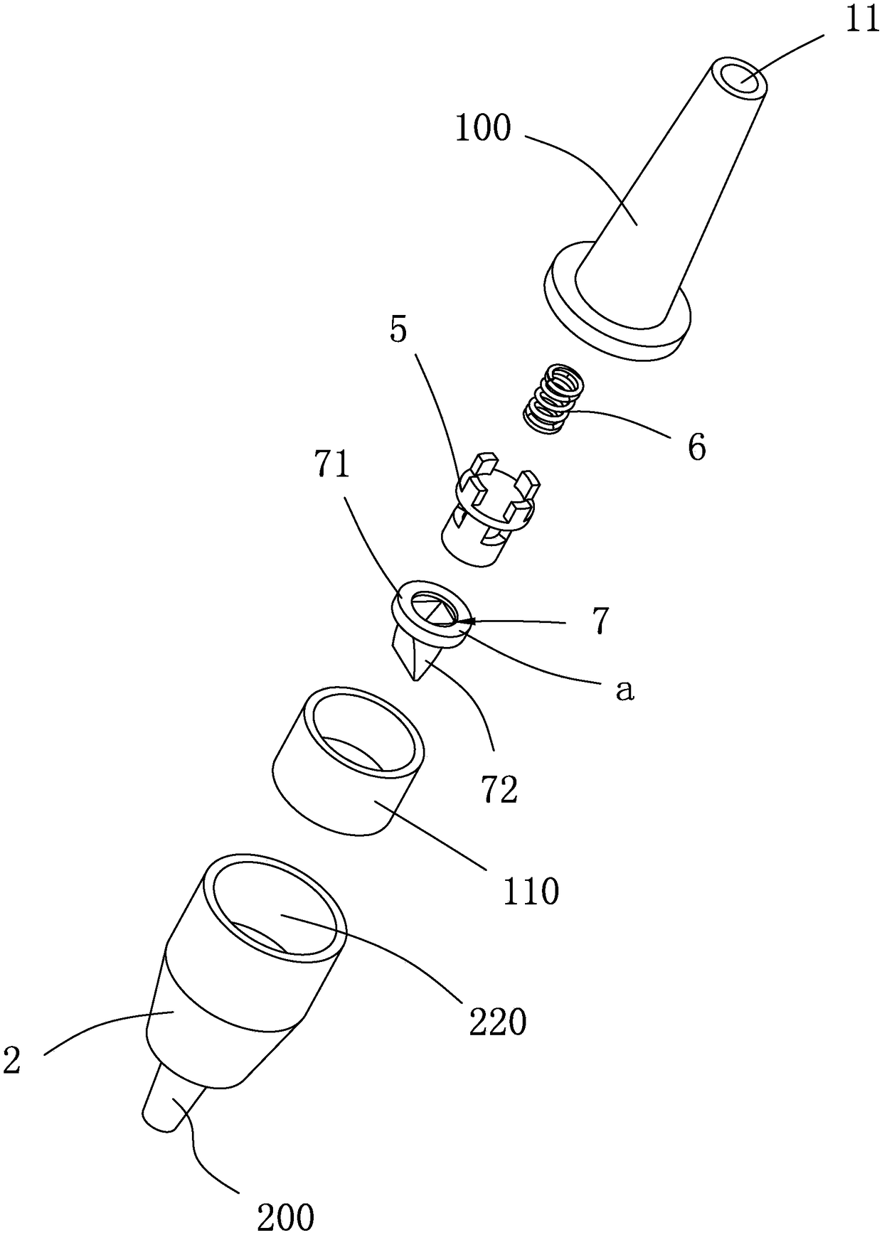 Adapter for drainage bag