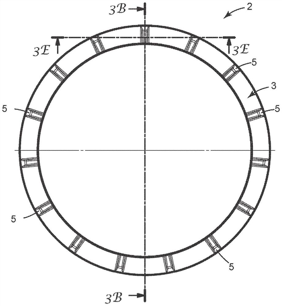 Separating device and use of a separating device