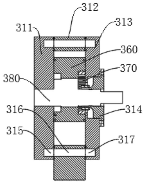 Hydrogen fuel cell device with stable-pressure gas supply