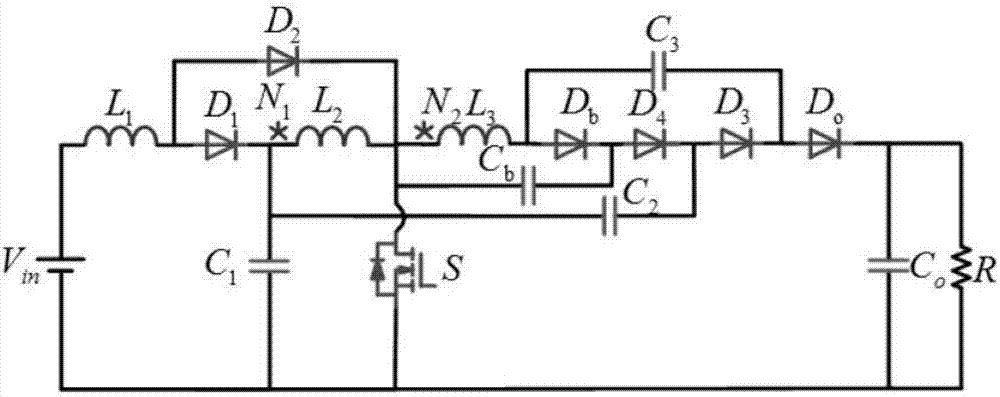 Asymmetric boost unit based cascaded boost converter