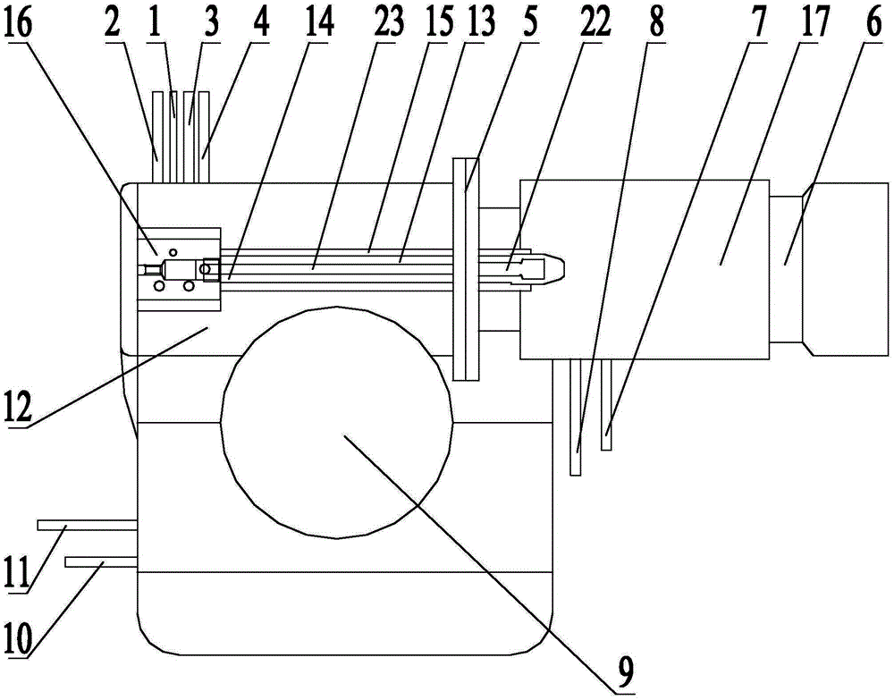 Heating atomization burner