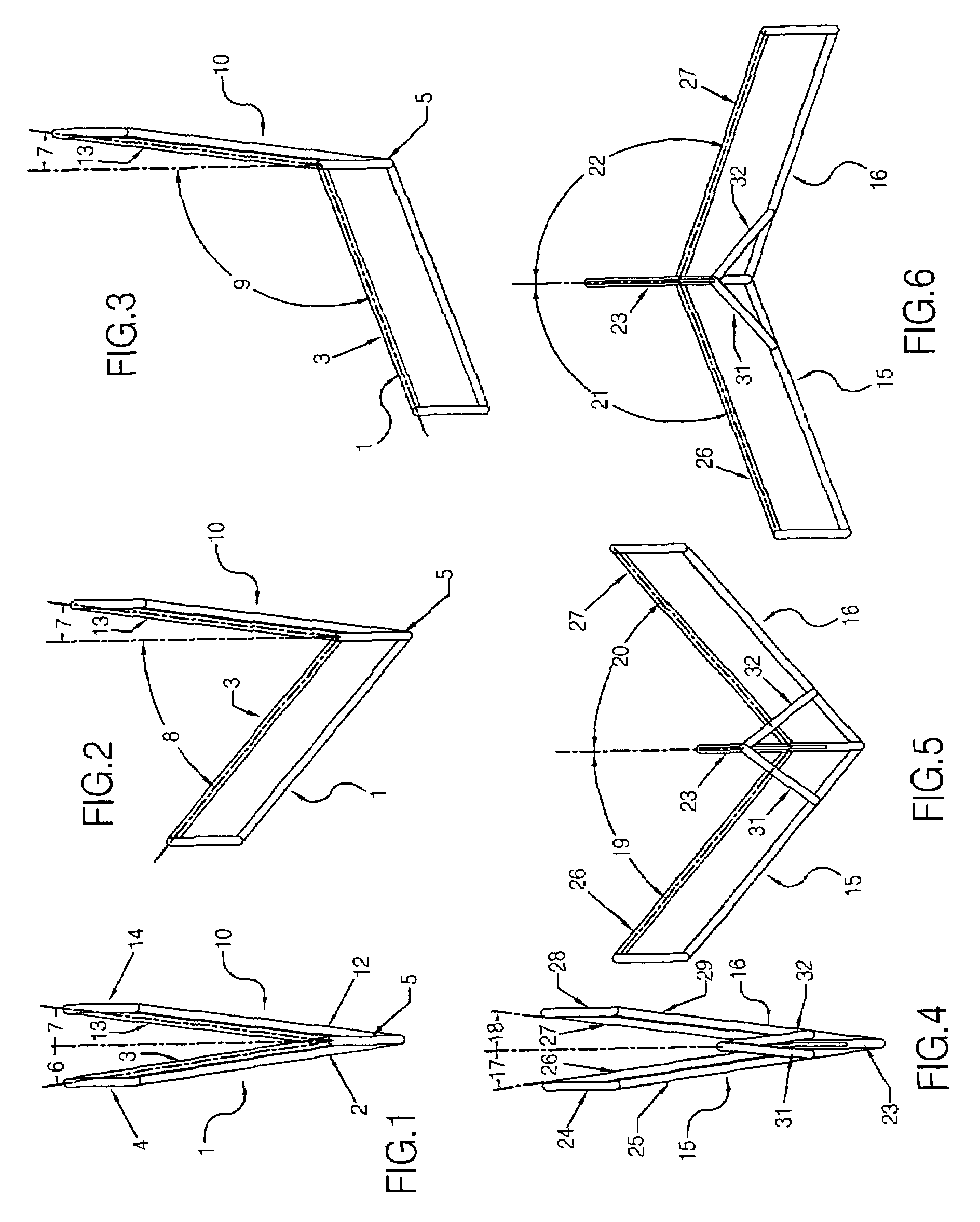 Synchronized four-bar linkages