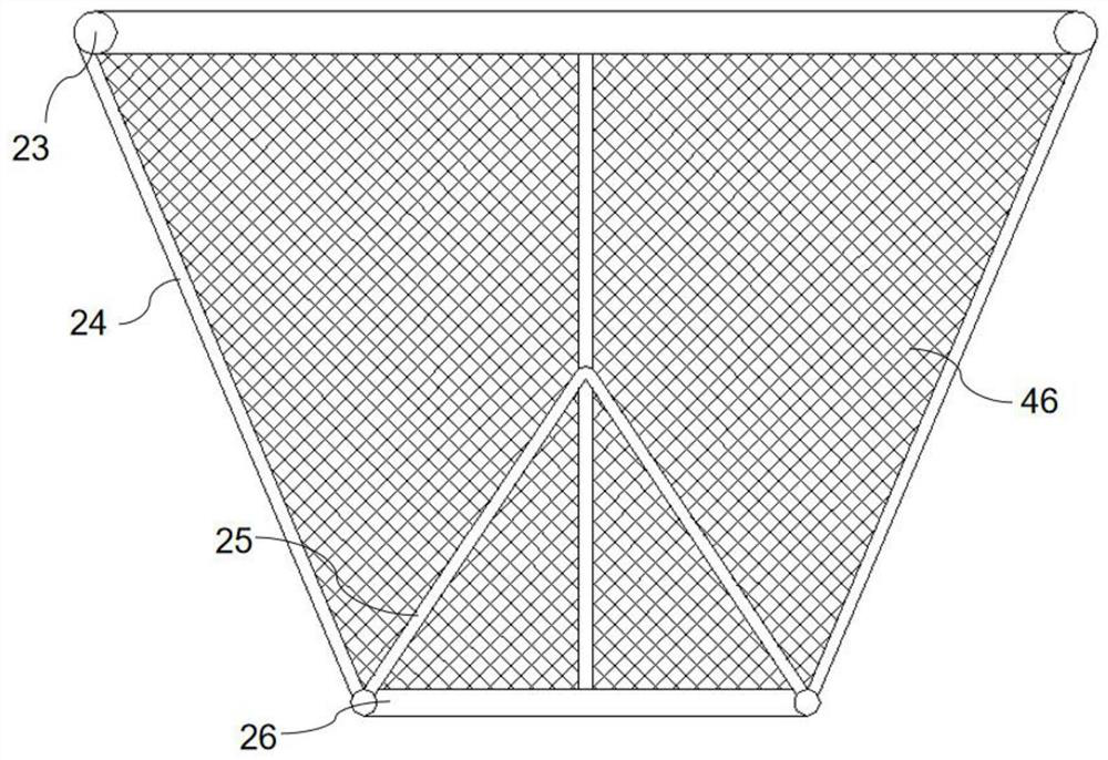 Garbage salvaging device for marine environment protection and use method