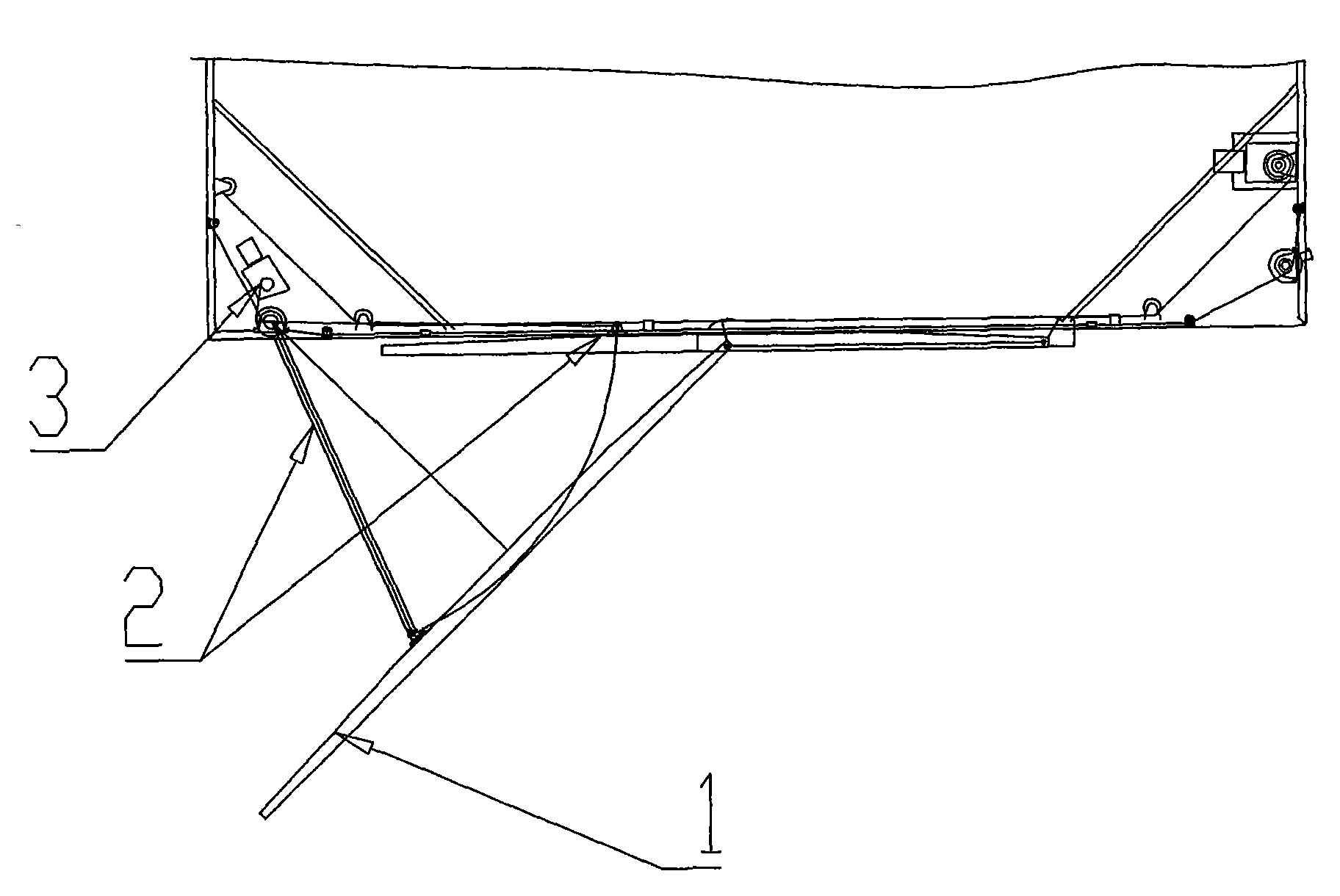 Vertical type wind energy power generation wind collection guiding system