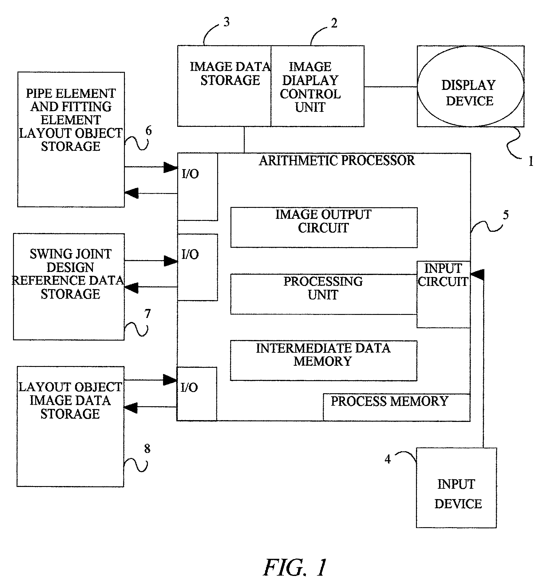 Computer-assisted-design of piping swing-joint intersections