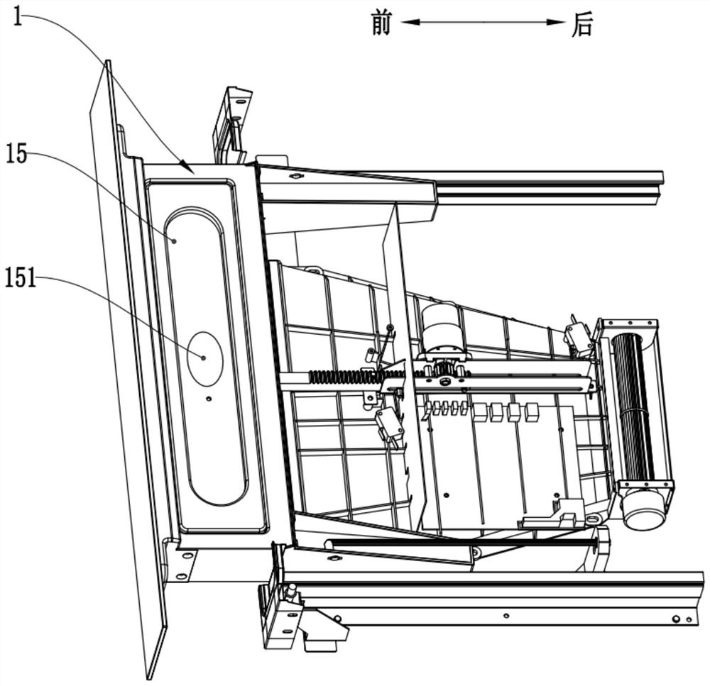 Water tank structure and steaming oven with same