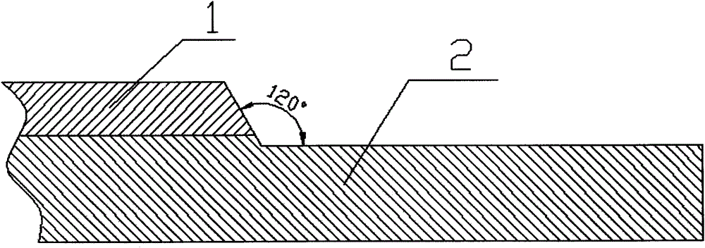 Large-area and large-thickness tu2 copper/steel explosive composite material and repair method for defects