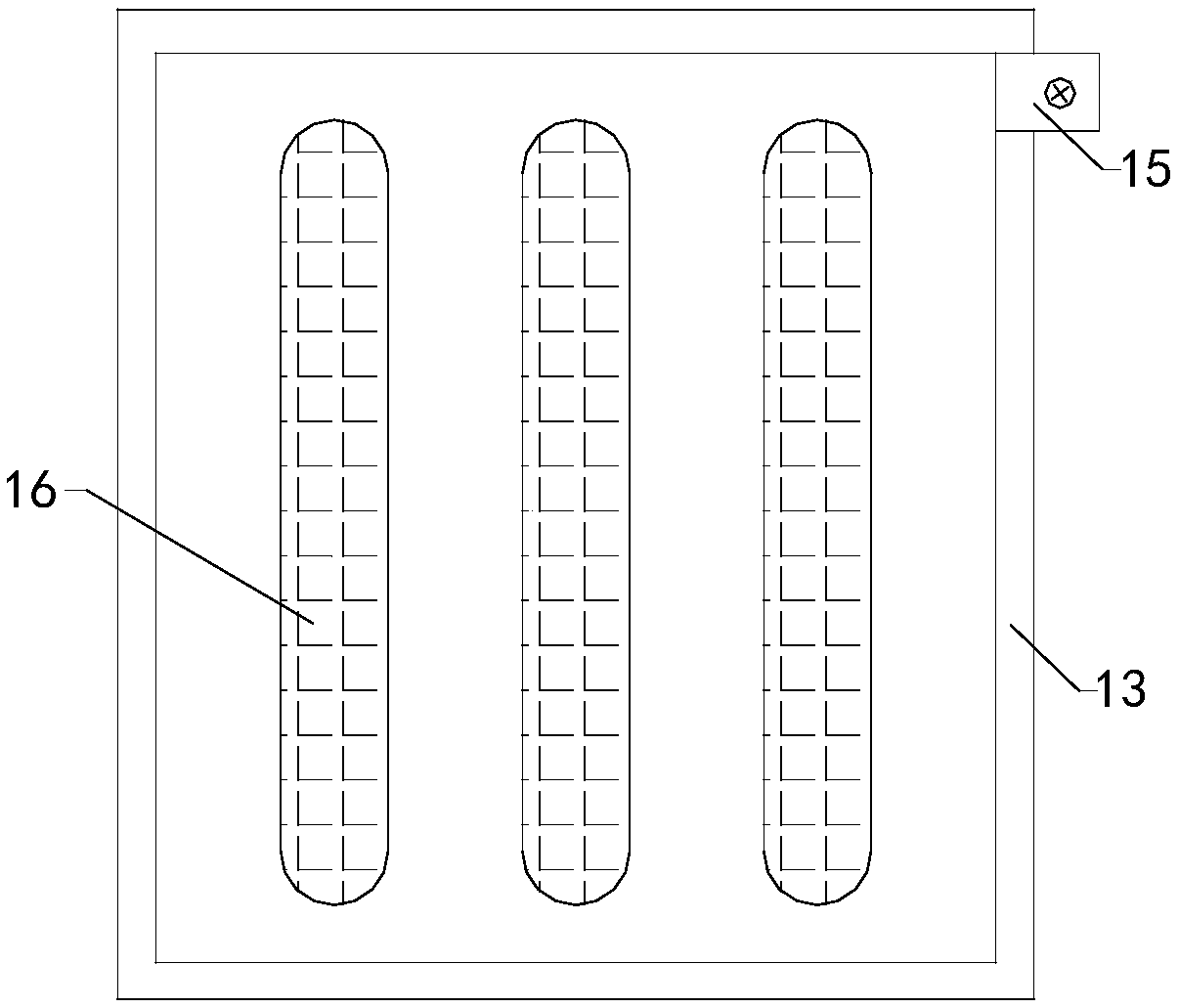 A cleaning device for a flexible circuit board