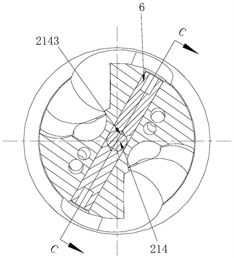 Modular drilling machining tool