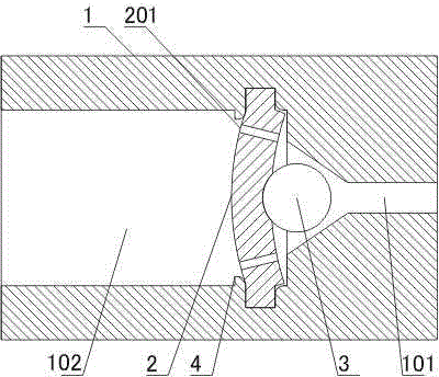 Mini-type pressure reduction pipe