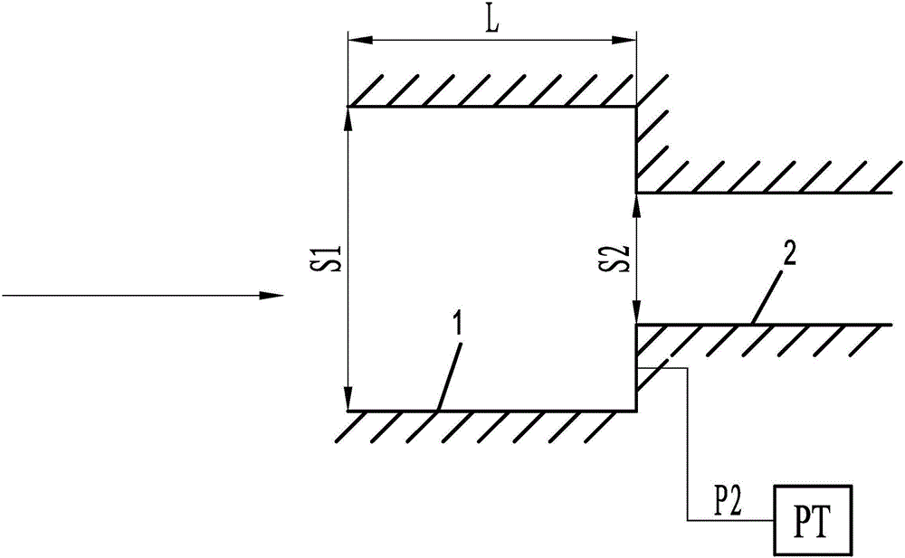 Air intake flow measuring method of tubular air inlet pipe of air compressor