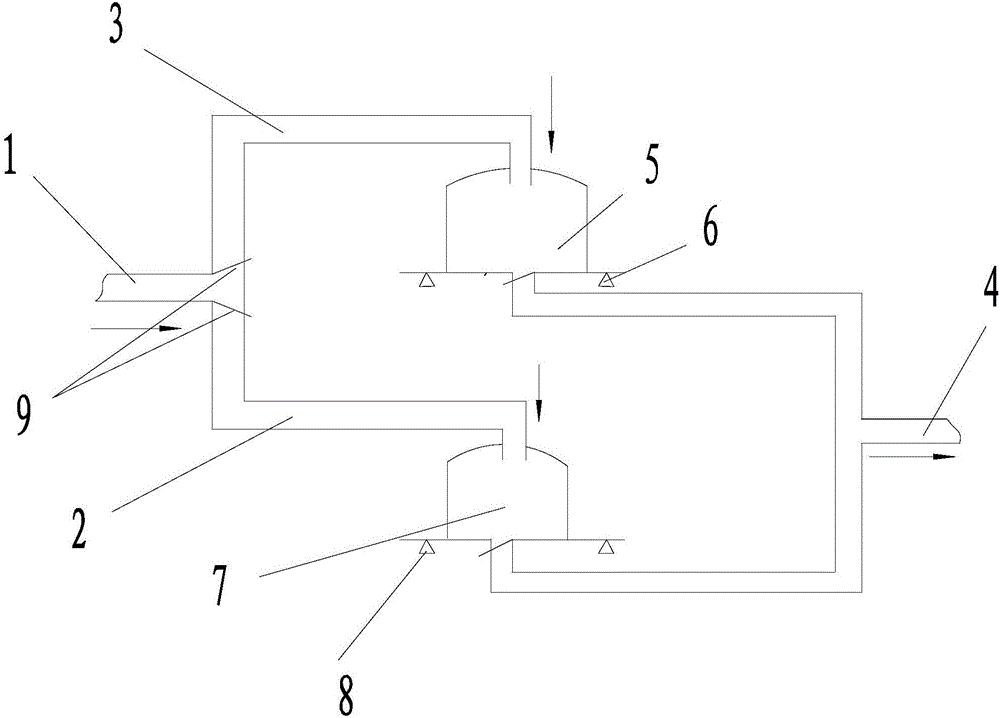 Method and device for measuring mass of solid in solid and liquid mixture