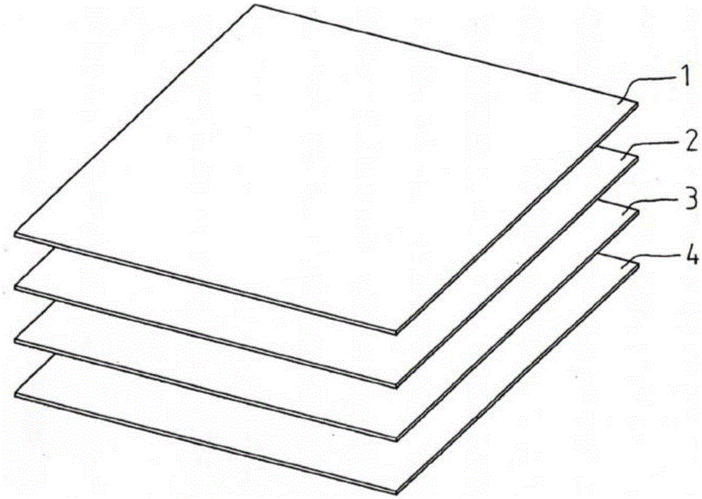 Preparation method and structure of aluminum foil material specially used for packaging hair dyes