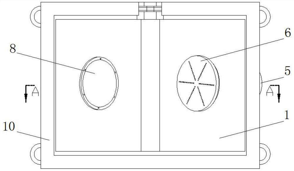 Intelligent mask capable of realizing efficient detection of PM2.5