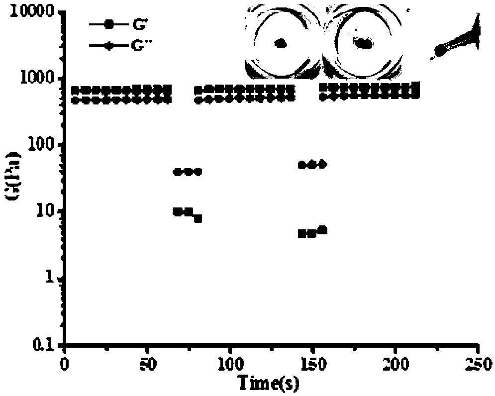 Bio-based self-repair gel based on boric acid ester bond