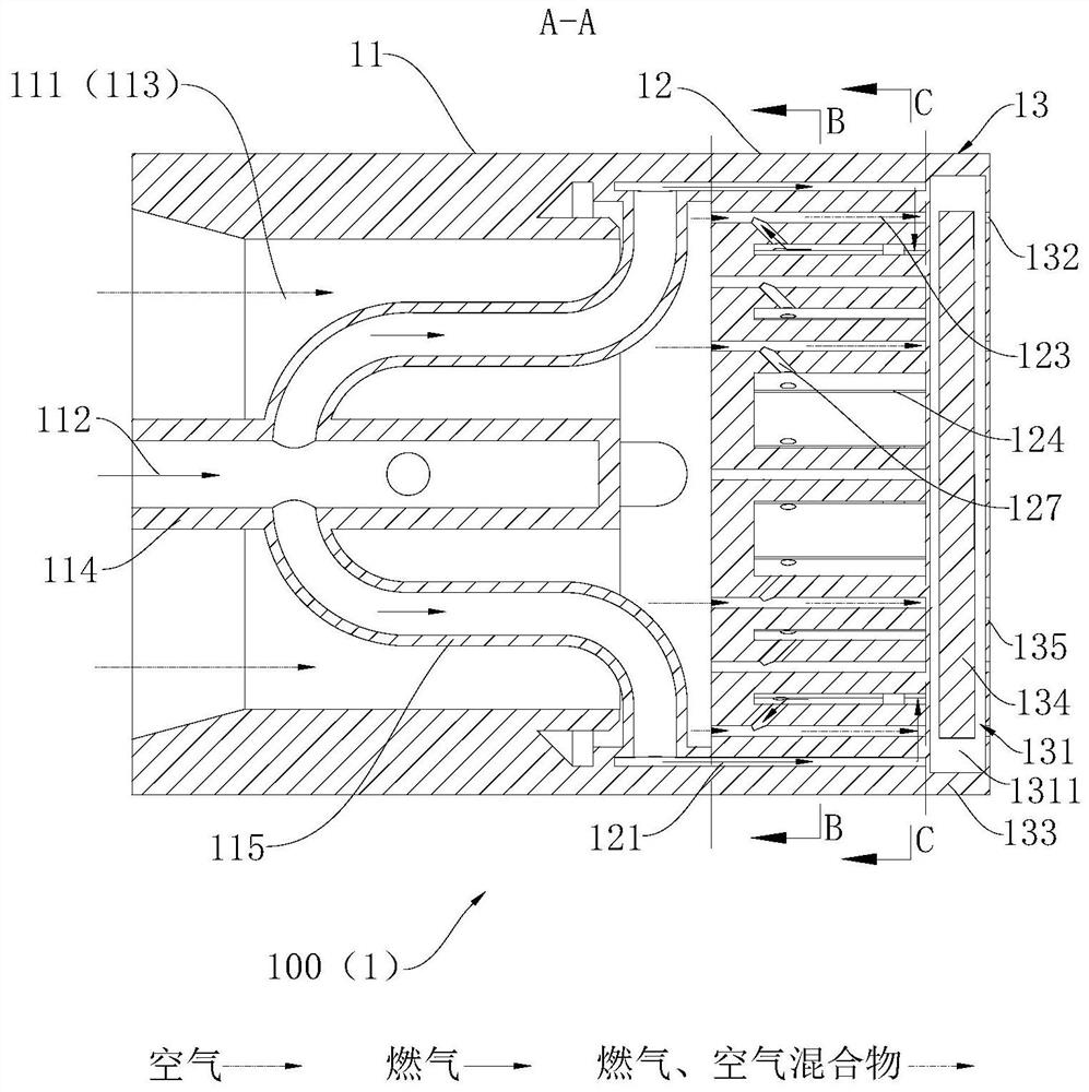 Nozzle head for gas turbine and nozzle for gas turbine